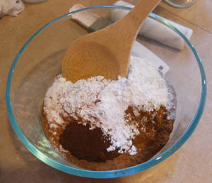 Toothpowder Ingredients Mixed